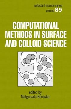 portada computational methods in surface and colloid science (en Inglés)