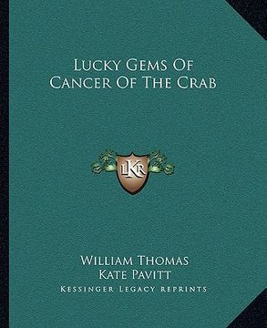 portada lucky gems of cancer of the crab (en Inglés)
