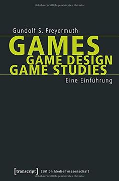 portada Games | Game Design | Game Studies: Eine Einführung (en Alemán)