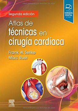portada Atlas de Técnicas en Cirugía Cardíaca - 2ª Edición (in Spanish)