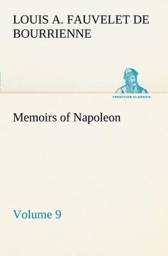 portada memoirs of napoleon - volume 09 (in English)