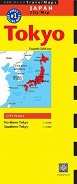 portada Tokyo Travel Map Fourth Edition (en Inglés)