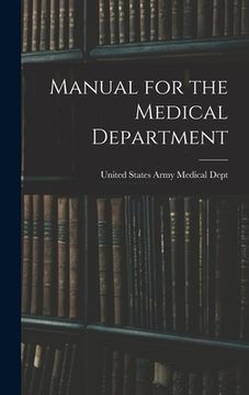 portada Manual for the Medical Department