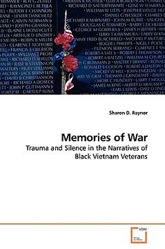 portada memories of war (en Inglés)