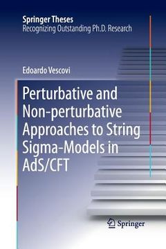 portada Perturbative and Non-Perturbative Approaches to String Sigma-Models in Ads/Cft (en Inglés)