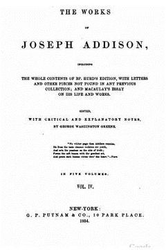 portada The Works of Joseph Addison - Vol. IV (en Inglés)