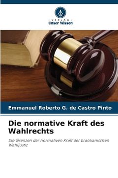 portada Die normative Kraft des Wahlrechts (in German)