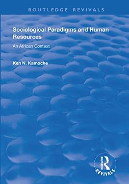 portada Sociological Paradigms and Human Resources: An African Context (en Inglés)