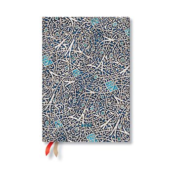 portada Paperblanks | 2024 Granada Turquoise | Moorish Mosaic | 12-Month | Midi | Horizontal | Elastic Band Closure | 160 pg | 100 gsm (in English)