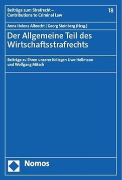 portada Der Allgemeine Teil des Wirtschaftsstrafrechts (en Alemán)