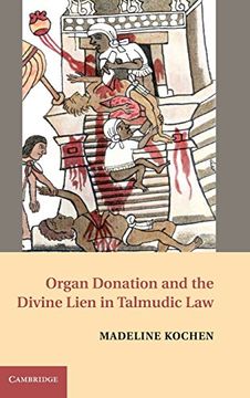portada Organ Donation and the Divine Lien in Talmudic law 