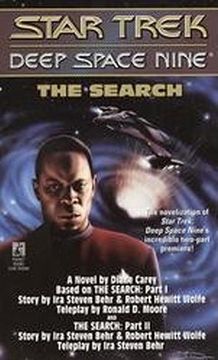 portada the star trek: deep space nine: the search (in English)