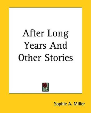 portada after long years and other stories