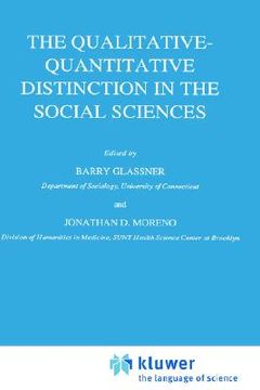 portada the qualitative-quantitative distinction in the social sciences (en Inglés)