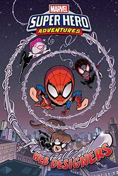 portada Spider-Man: Web Designers (Marvel Super Hero Adventures Graphic Novels) (en Inglés)