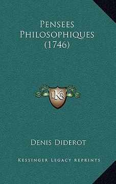 portada pensees philosophiques (1746) (en Francés)