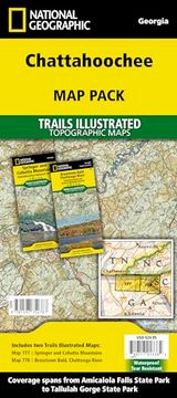 portada Chattahoochee National Forest [Map Pack Bundle] (National Geographic Trails Illustrated Map) (in English)