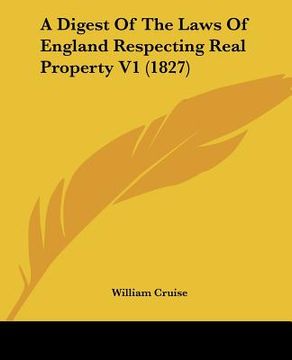 portada a digest of the laws of england respecti