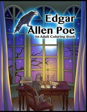 portada Edgar Allen Poe - An Adult Coloring Book (en Inglés)