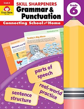 portada Skill Sharpeners Grammar and Punctuation, Grade 6 (en Inglés)