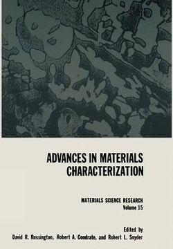 portada Advances in Materials Characterization (en Inglés)