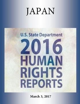 portada JAPAN 2016 HUMAN RIGHTS Report (en Inglés)