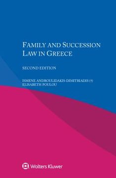 portada Family and Succession Law in Greece (en Inglés)