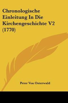portada chronologische einleitung in die kirchengeschichte v2 (1770) (en Inglés)