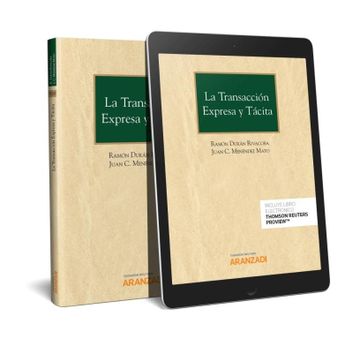 portada La Transacción Expresa y Tácita (Papel + E-Book) (Monografía) (in Spanish)