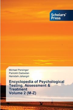portada Encyclopedia of Psychological Testing, Assessment & Treatment Volume 2 (M-Z) (en Inglés)