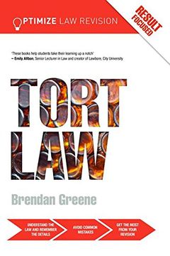 portada Optimize Tort Law (en Inglés)