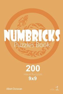 portada Numbricks - 200 Hard Puzzles 9x9 (Volume 1) (en Inglés)