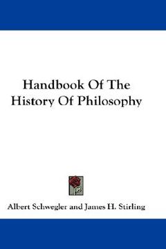 portada handbook of the history of philosophy