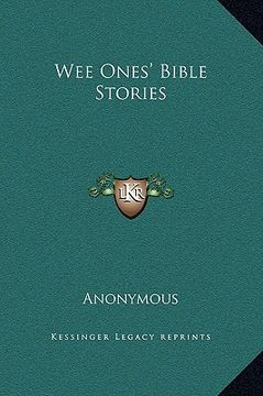 portada wee ones' bible stories (en Inglés)
