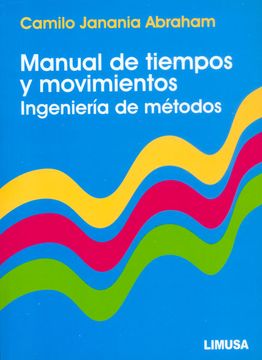 portada Manual de Tiempo y Movimiento Ingenieria de Metodos