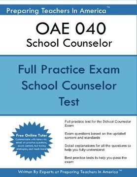 portada OAE 040 School Counselor: OAE School Counselor (en Inglés)