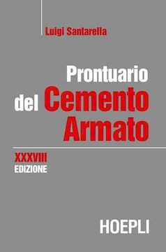 portada Prontuario Del Cemento Armato (en Italiano)