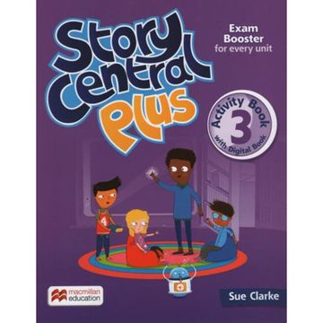 portada Story Central Plus 3 Activity Book with Digital Activity Book (en Inglés)