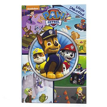 portada Nickelodeon paw Patrol Chase, Skye, Marshall, and More! - Little Look and Find Activity Book - pi Kids (in English)