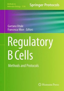 portada Regulatory B Cells: Methods and Protocols (Methods in Molecular Biology)