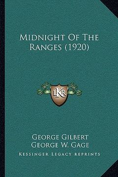 portada midnight of the ranges (1920) (en Inglés)