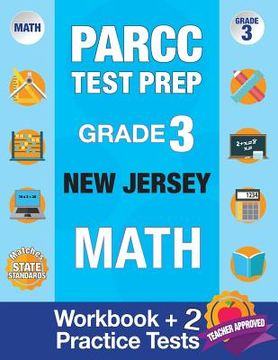 portada PARCC Test Prep Grade 3 NEW JERSEY Math (in English)