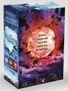 portada The Reckoners Series Paperback Box Set: Steelheart; Firefight; Calamity (en Inglés)