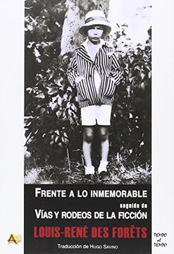 portada Frente a lo Inmemorable (in Spanish)