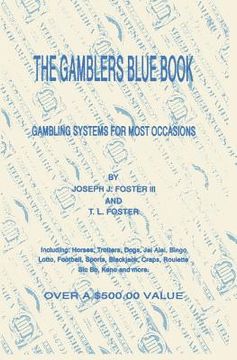 portada The Gamblers Blue Book: Gambling Systems for Most Occasions (en Inglés)