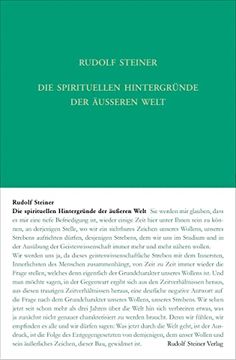 portada Die Spirituellen Hintergründe der Äußeren Welt. Der Sturz der Geister der Finsternis (in German)