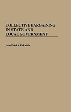 portada Collective Bargaining in State and Local Government (en Inglés)