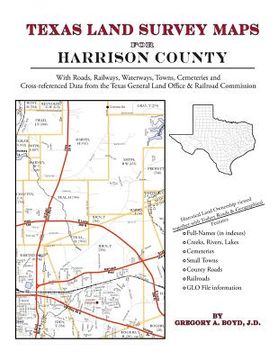 portada Texas Land Survey Maps for Harrison County