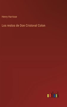 portada Los restos de Don Cristoval Colon