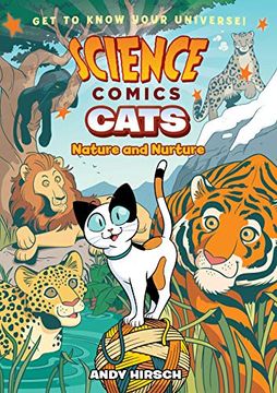 portada Science Comics: Cats: Nature and Nurture (en Inglés)
